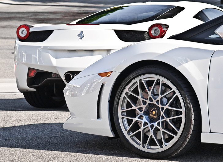 Shot Of The Day Ferrari 458 Vs Lamborghini Gallardo