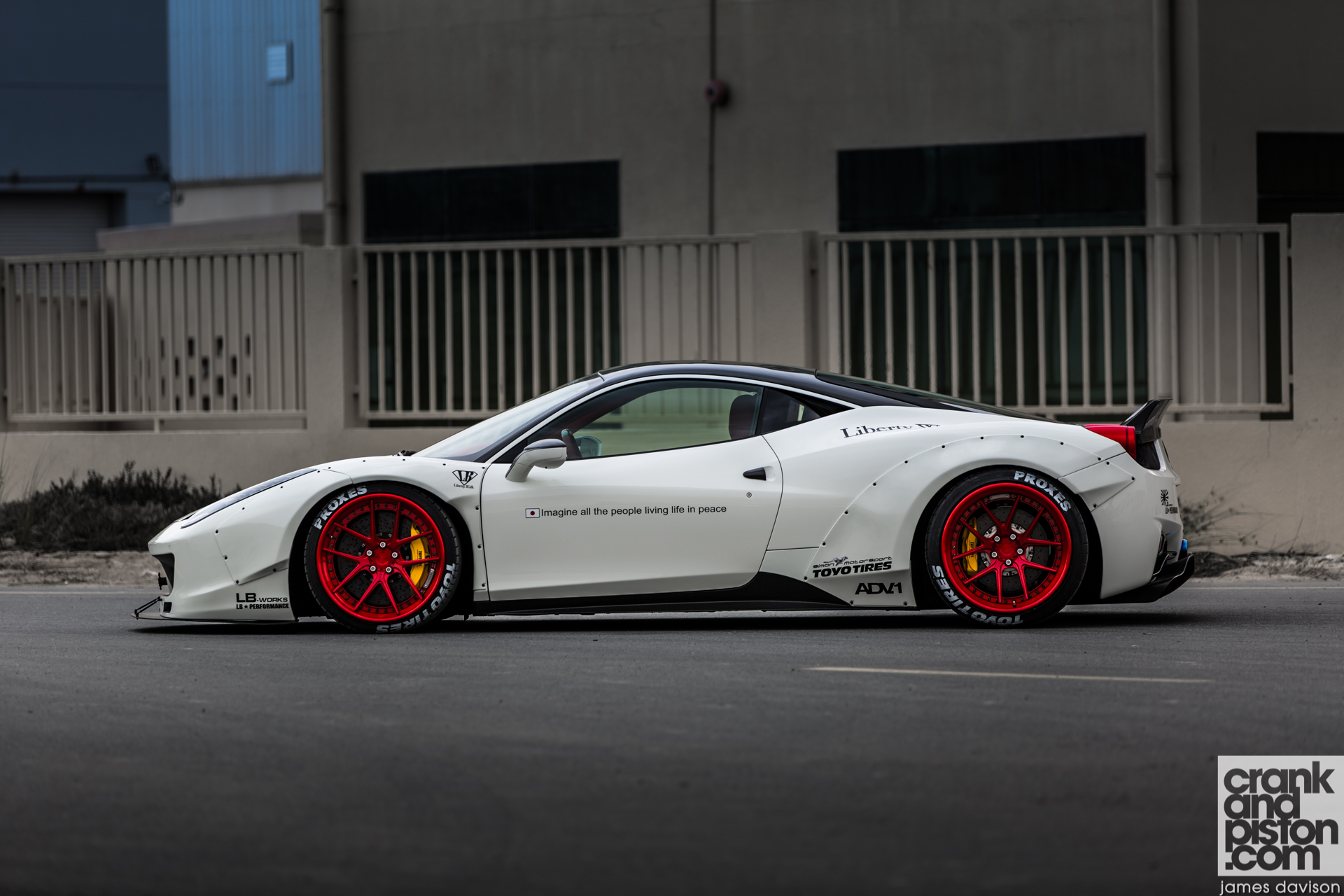 Ferrari 458 Italia Liberty walk