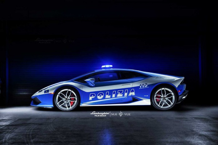 Video Lamborghini Hurácan Police Car Chase 7297