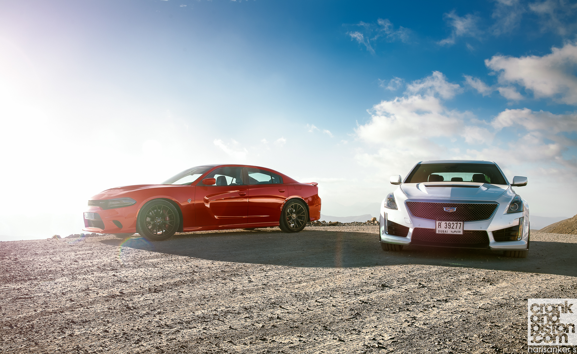 Cadillac cts v vs hellcat