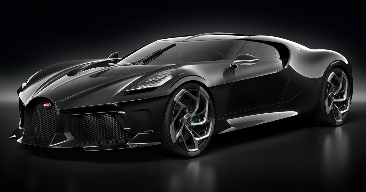 Bugatti ‘La Voiture Noire’ revealed – one-off Chiron references classic ...