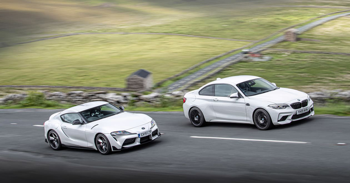 BMW M2 Competition vs Toyota GR Supra the enemy within