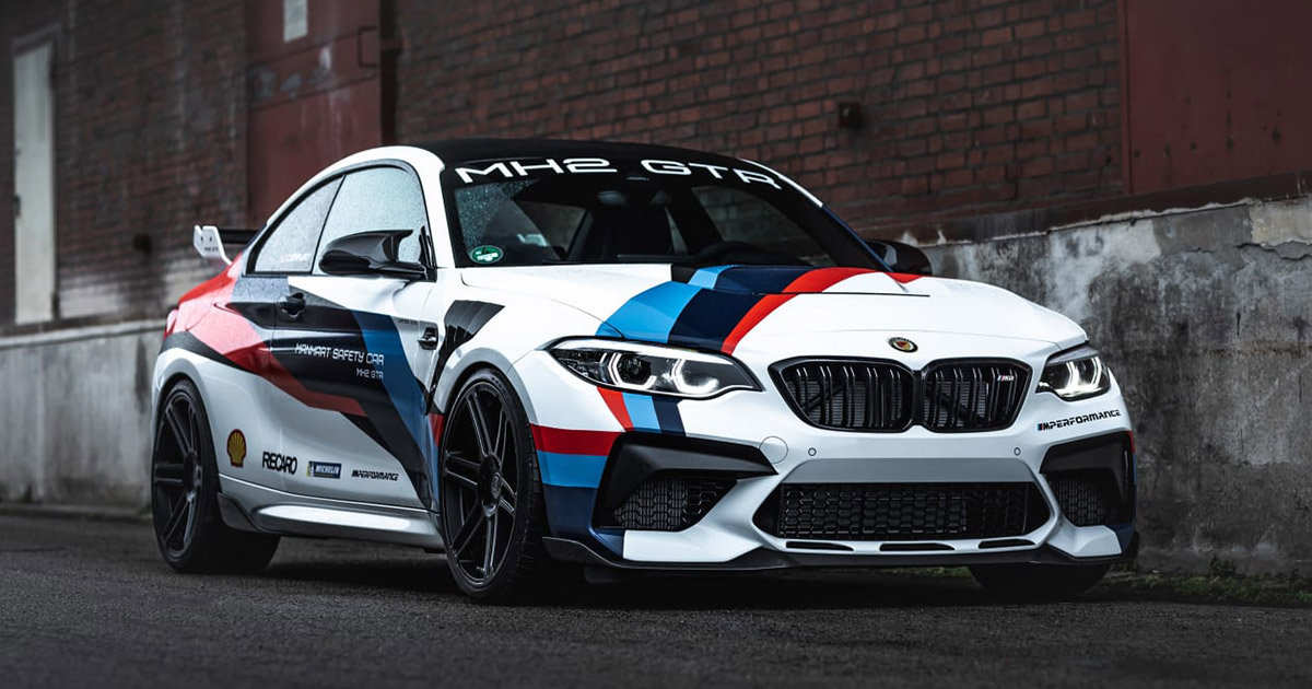 BMW M2 CS tuned to 592bhp by Manhart Performance