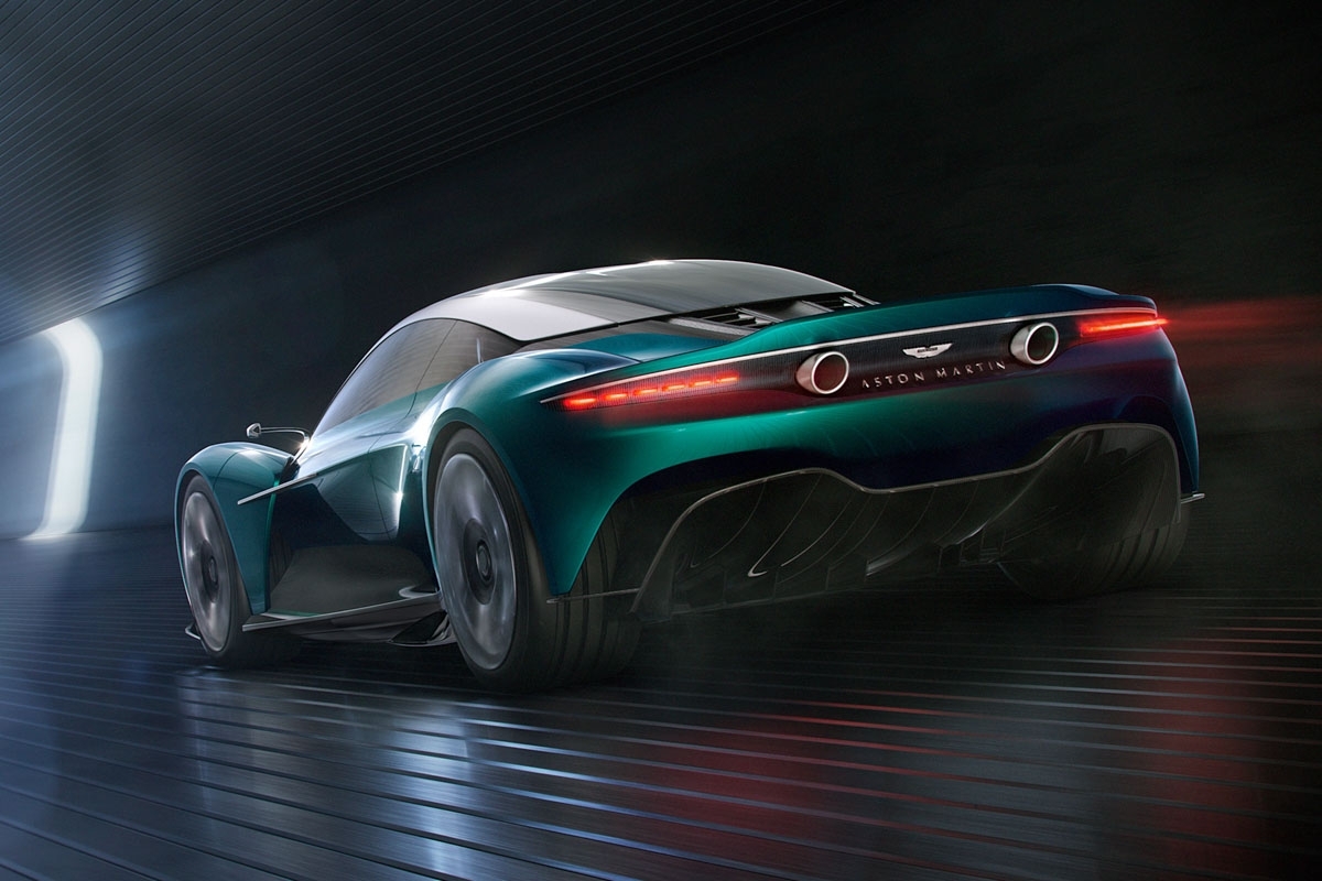 Aston Martin Vanquish Vision concept stars in Geneva